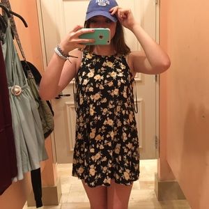 short floral dress